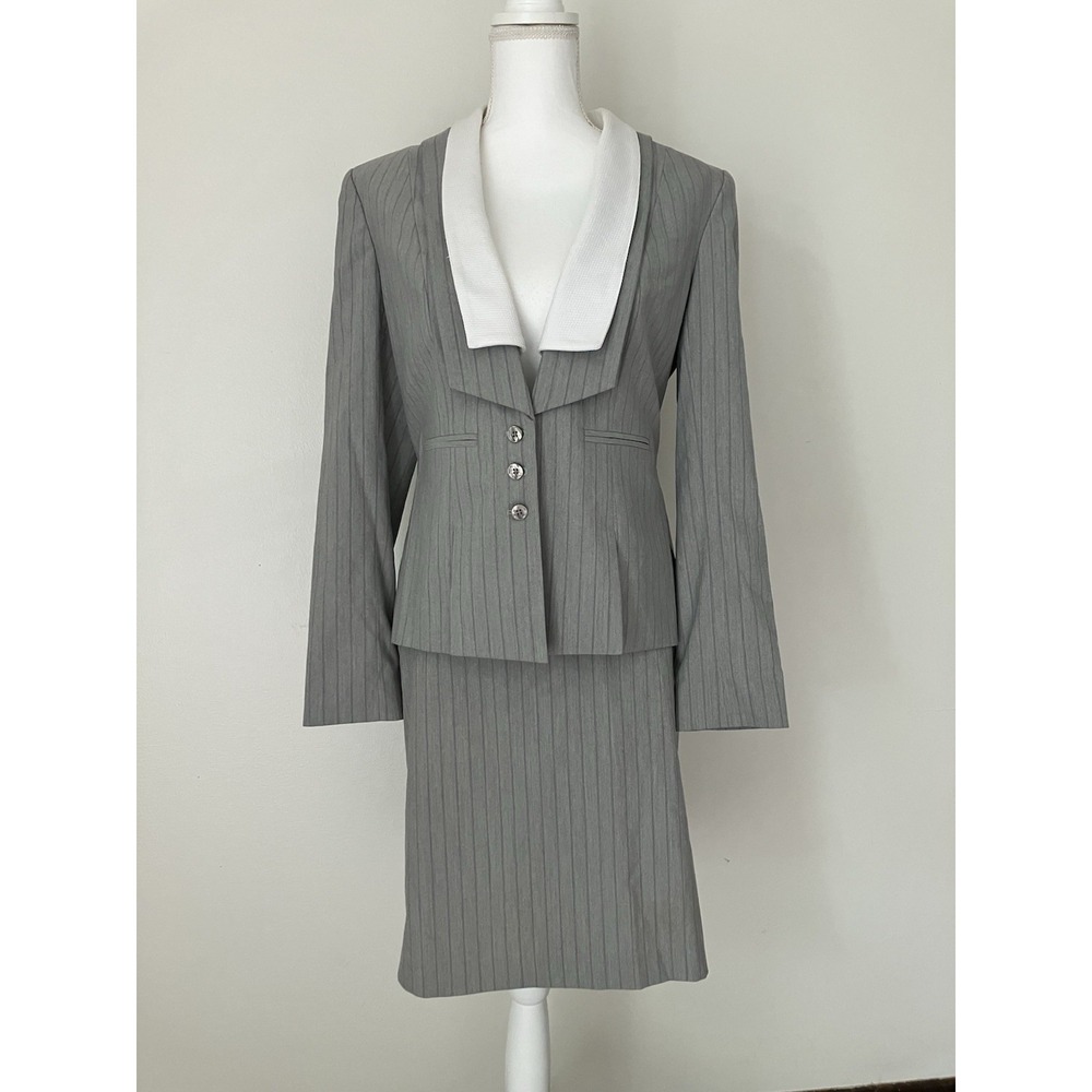 VTG Limited Edition Body By Victoria Workplace Skirt & Suit Jacket Office Siren